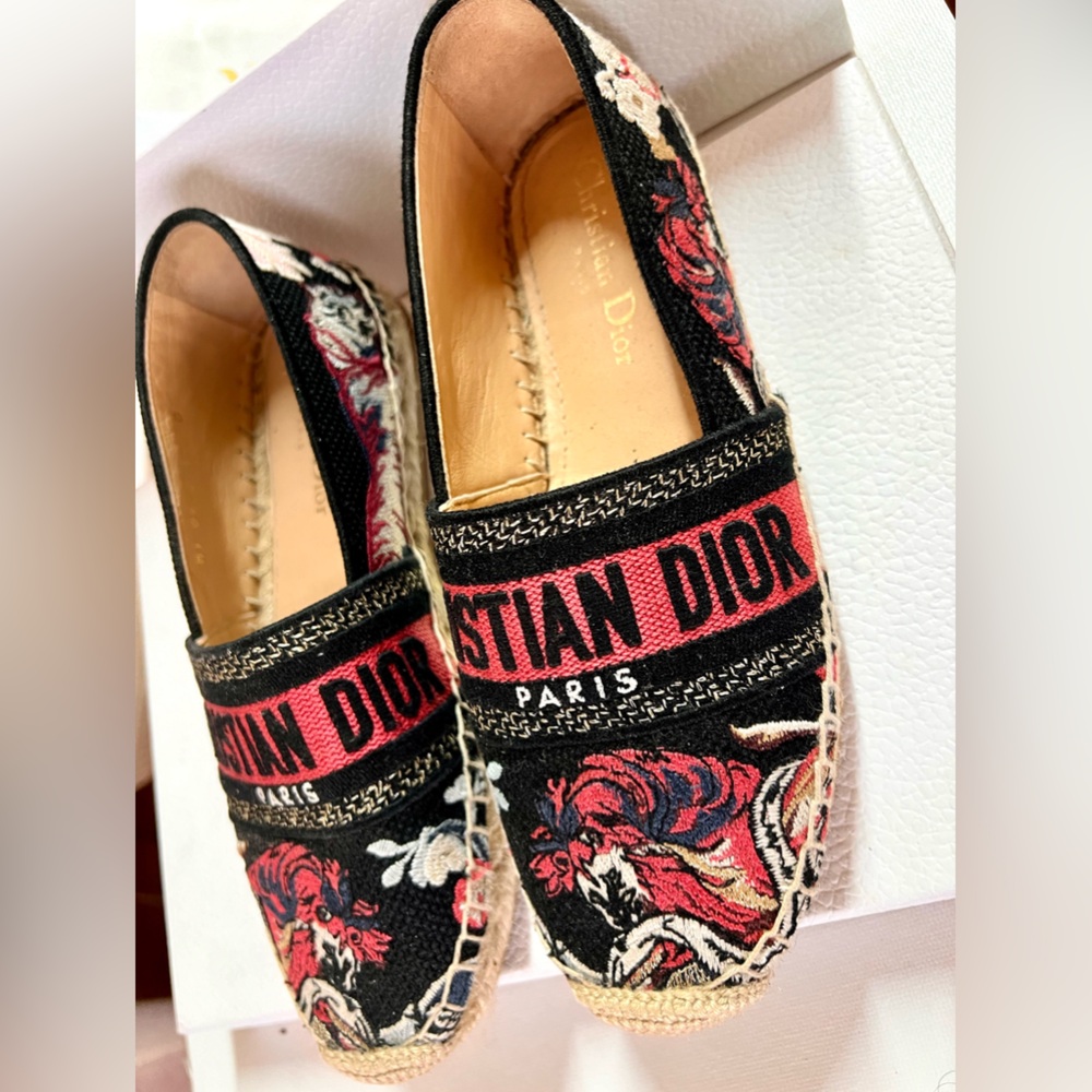 Dior Espadrille Slip on - Multicolor